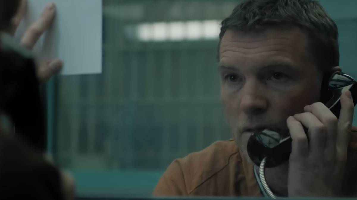Sam Worthington estrela como David, um homem condenado injustamente que luta para provar sua inoc&ecirc;ncia (Imagem: YouTube / Netflix, Divulga&ccedil;&atilde;o)