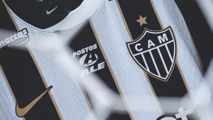 Camisa mandante do Atlético-MG para a temporada 2026 (Foto: Pedro Souza, Atlético)