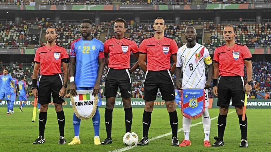 Quartas de final da Copa Africana de Nações de 2023 entre República Democrática do Congo e Guiné (Foto: Domínio Público)