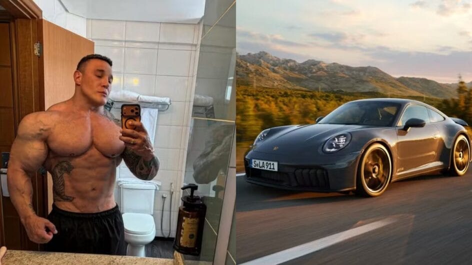 Porsche que o fisiculturista Fábio Giga (6)