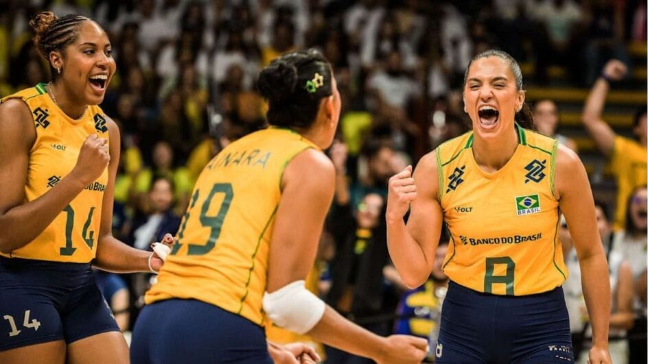 Seleção Brasileira entra em quadra nesta quarta (Foto: FIVB, Divulgação)