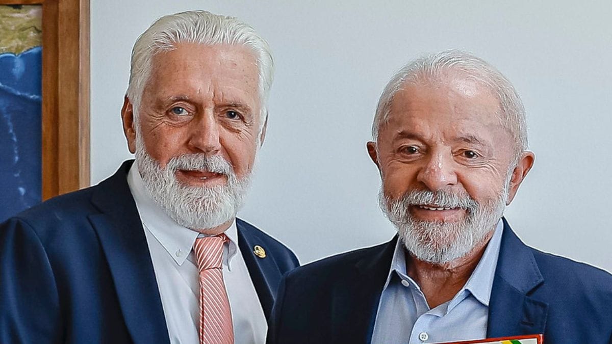 Senador Jaques Wagner; Presidente da República, Luiz Inácio Lula da Silva