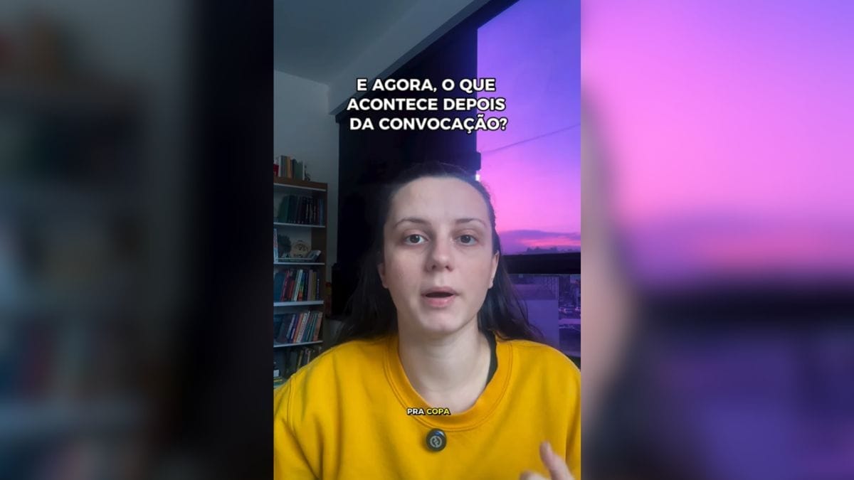 Influenciadora e jogadora de futebol Adelia Bristot faz sucesso nas redes sociais falando sobre Copa do Mundo