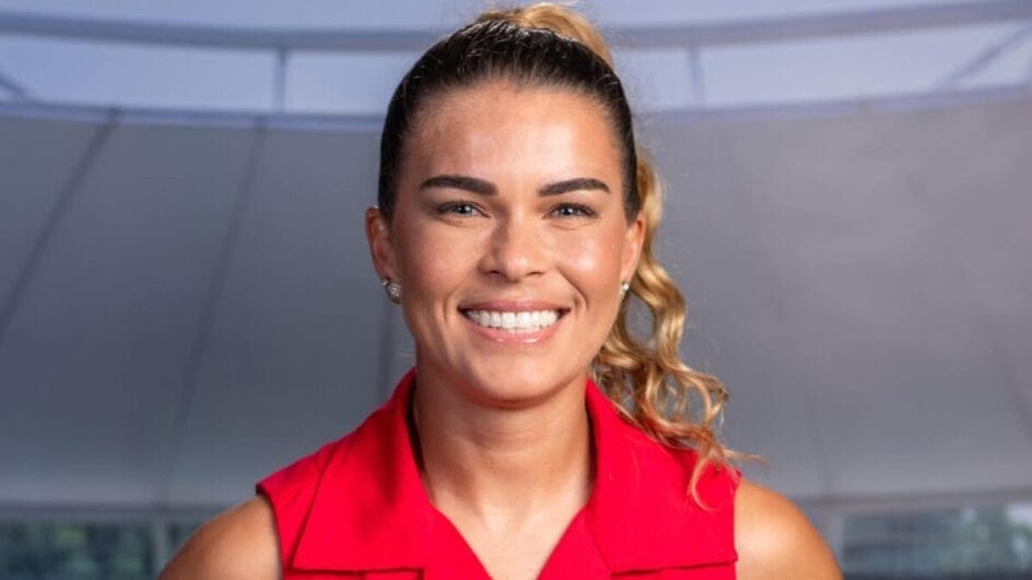 Tamires Dias apresentadora da Central da Copa