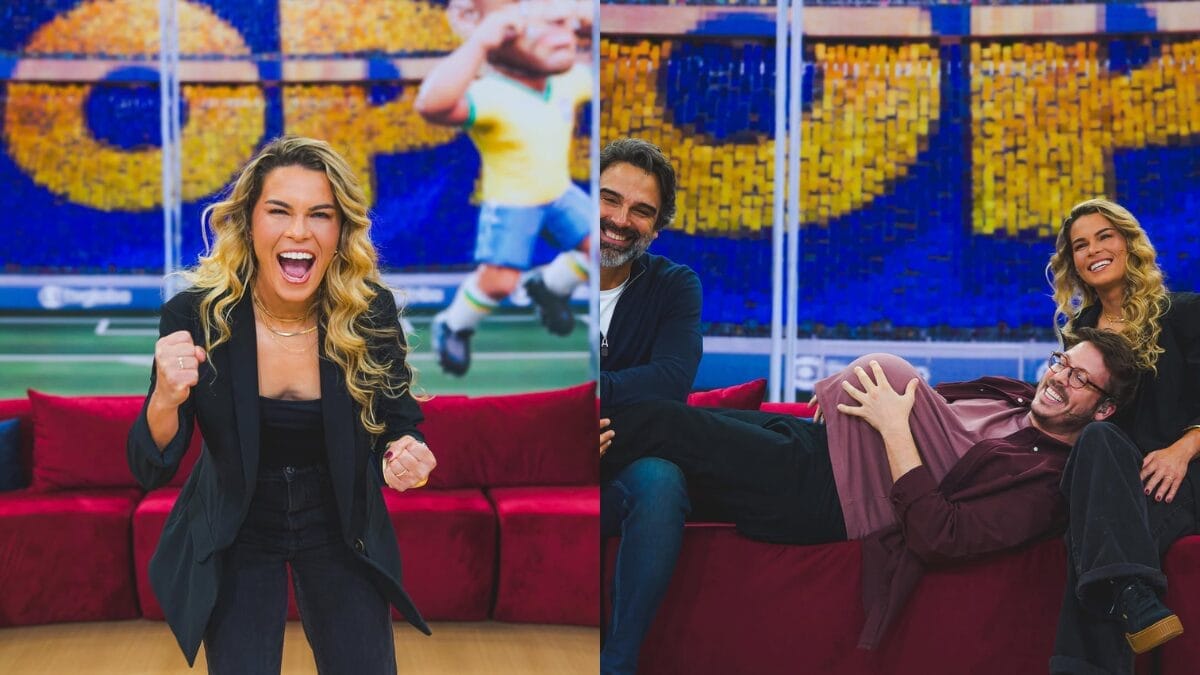Tamires Dias Apresentadora Globo Central da Copa