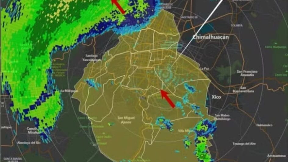 Tempestade ameaça jogo de abertura da Copa do Mundo entre México e África do Sul (Foto: Reprodução, Redes Sociais)