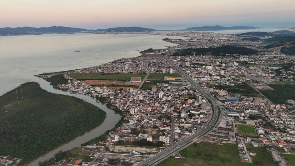 Biguaçu fica na Grande Florianópolis e tem mais de 80 mil habitantes (Foto: Prefeitura de Biguaçu, Divulgação)