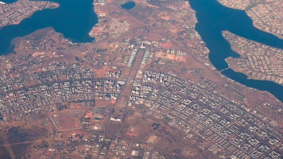 Bolão foi realizado em Brasília, cidade conhecida por ter formato de avião (Foto: Banco de Imagens)