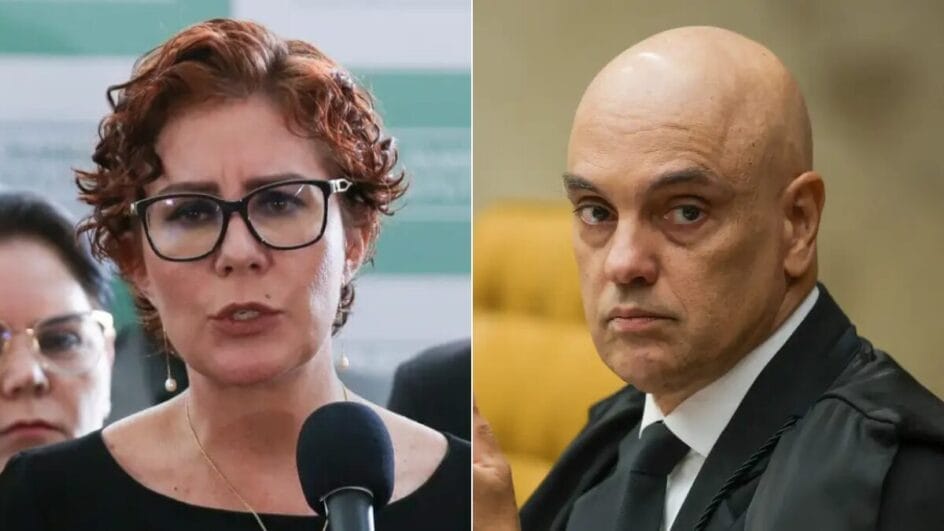 Ex-deputada federal Carla Zambelli foi solta (Foto: Lula Marques, EBC; Fabio Rodrigues-Pozzebom, Agência Brasil)