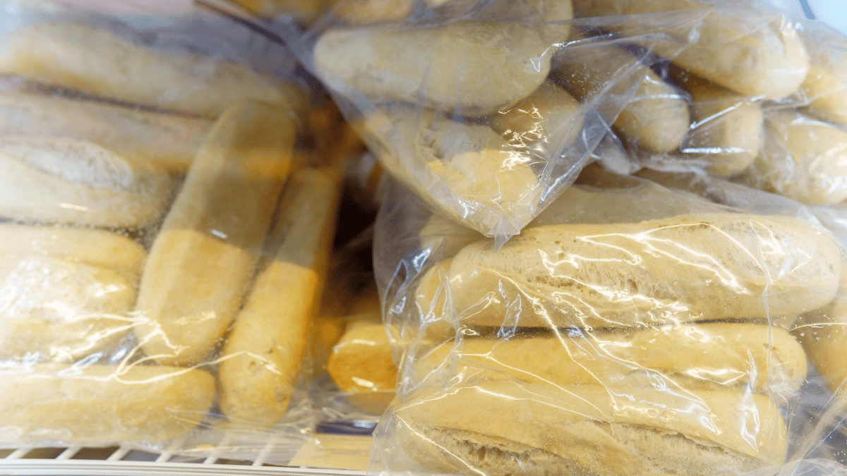congelar pão