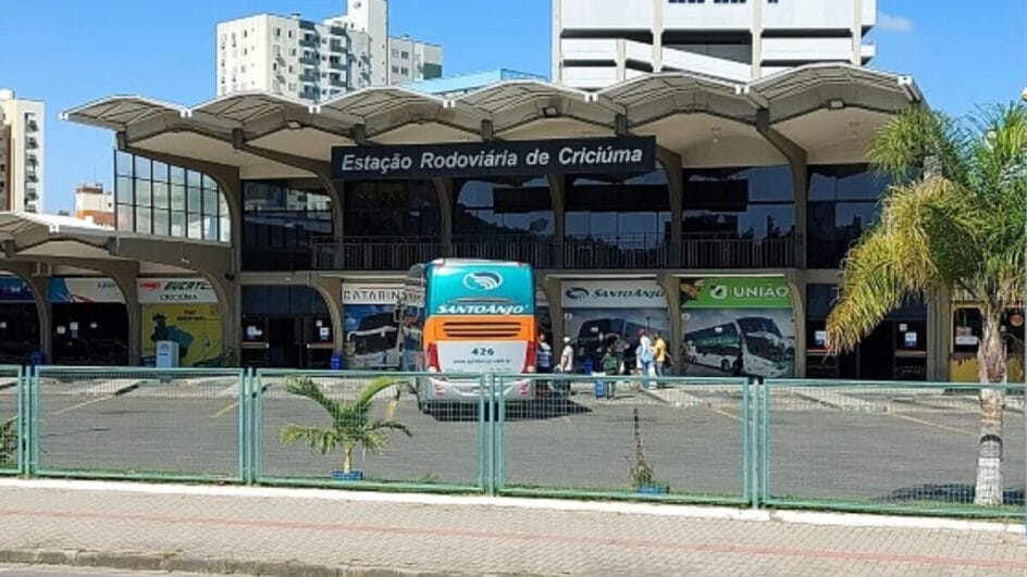 Caso aconteceu na Rodoviária de Criciúma (Foto: Denis Luciano, Arquivo NSC Total)