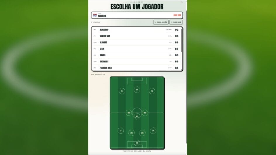 Jogo 7 a 0