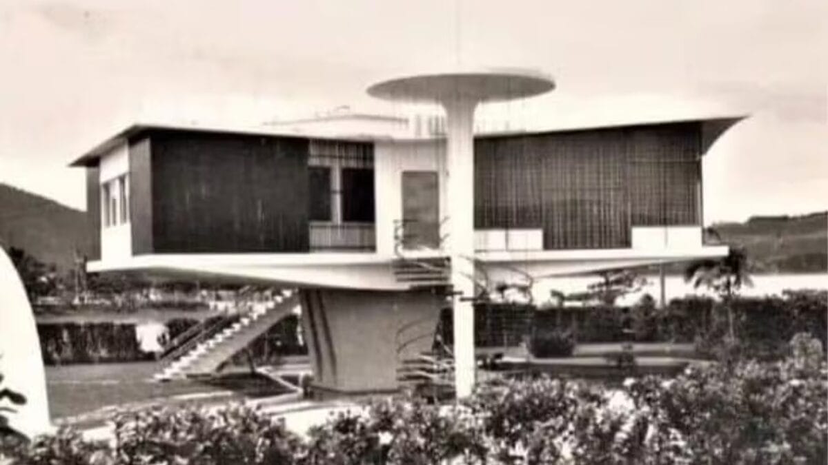 Mansão foi um projeto inovador para a época.