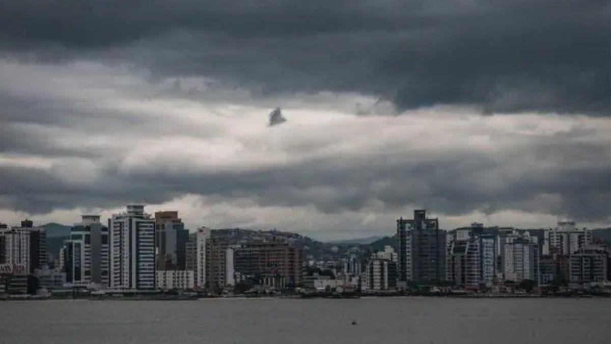 Previsão do tempo aponta para domingo com nuvens e possibilidade de chuva em parte de SC (Foto: Divulgação)