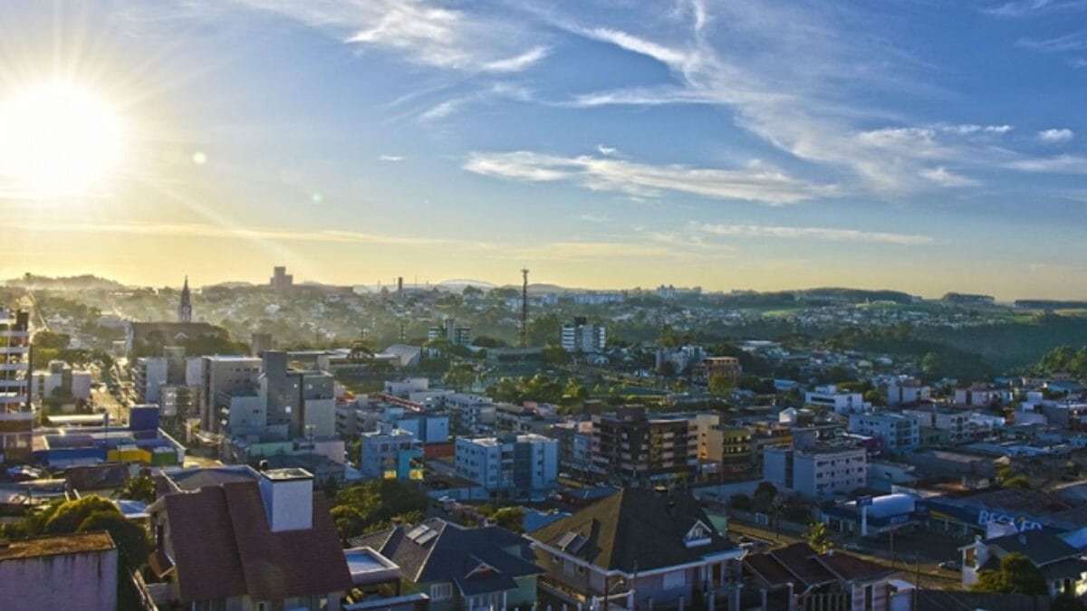 Cidade catarinense tem pouco mais de 26 mil habitantes (Foto: Prefeitura de São Lourenço do Oeste, Divulgação)