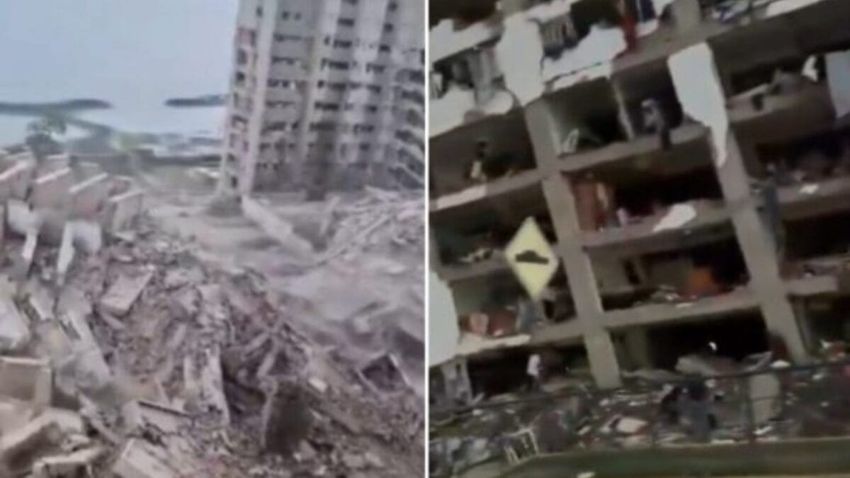 Dois tremores fortes devastaram a Venezuela (Foto: Redes sociais, Reprodução)