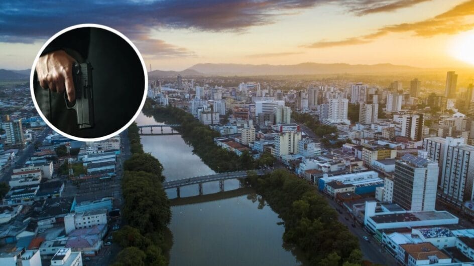 Assassinato a tiros aconteceu em Tubarão (Foto: Prefeitura de Tubarão, Divulgação; Banco de Imagens)