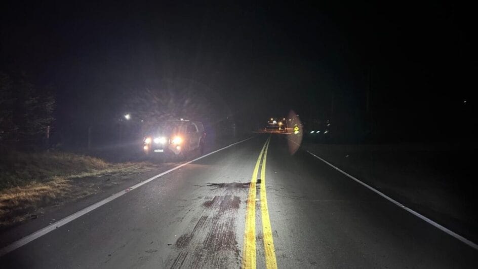 rodovia onde acidente aconteceu em Urubici