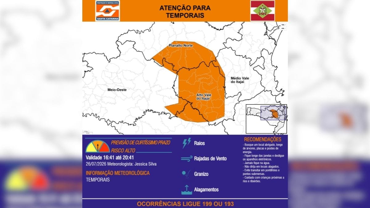 Alerta da Defesa Civil