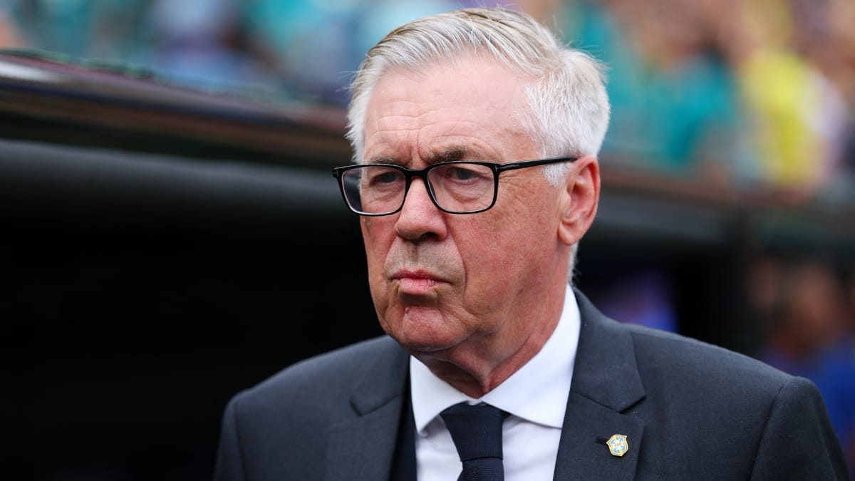 Ancelotti segue no comando da Seleção Brasileira (Foto: REUTERS)