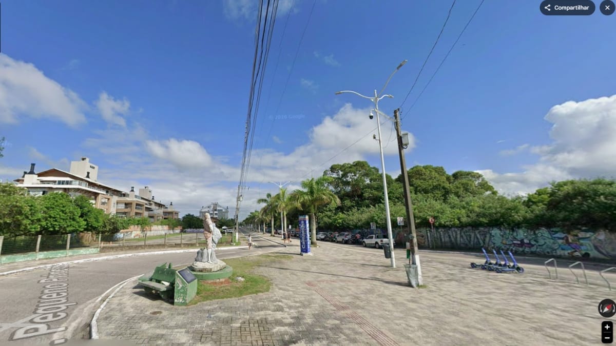 Após o crime, o acusado fugiu, mas foi localizado pela Polícia Militar na Avenida Pequeno Príncipe (Foto: Google Maps)