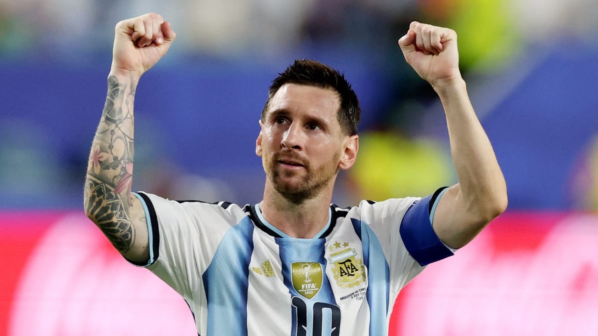 Lionel Messi marcou mais uma vez na Copa (Foto: REUTERS)