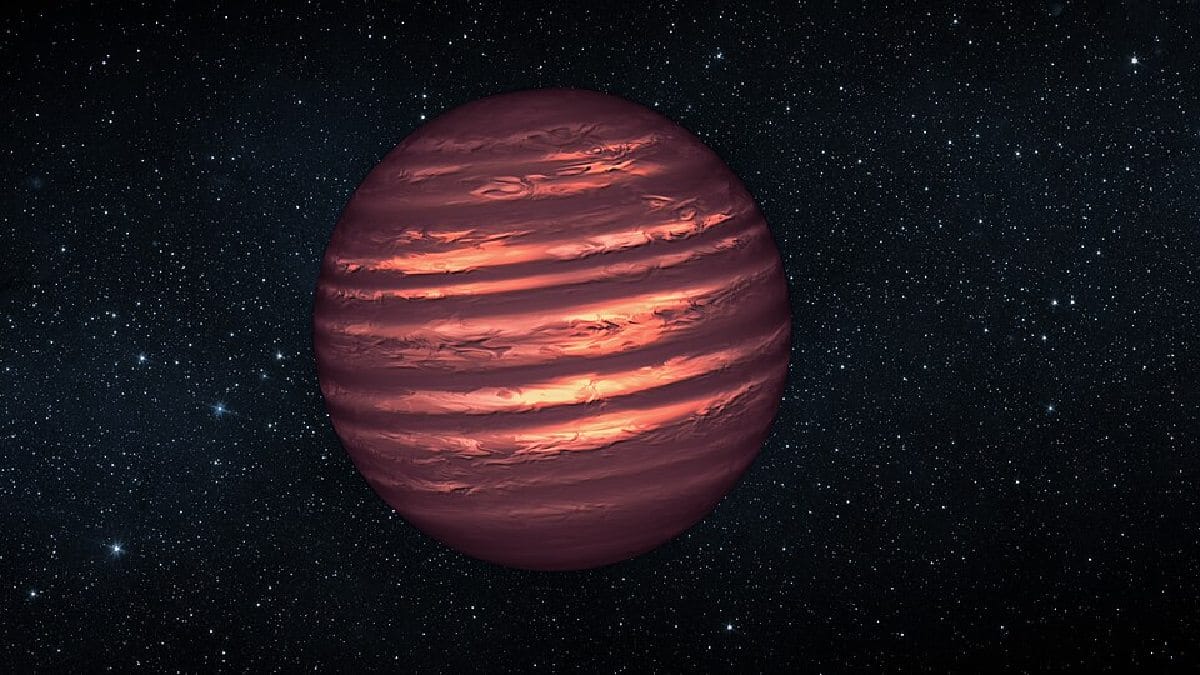 Anãs marrons são objetos maiores que planetas gigantes, mas sem massa suficiente para virar estrelas comuns (Foto: NASA/JPL-Caltech)