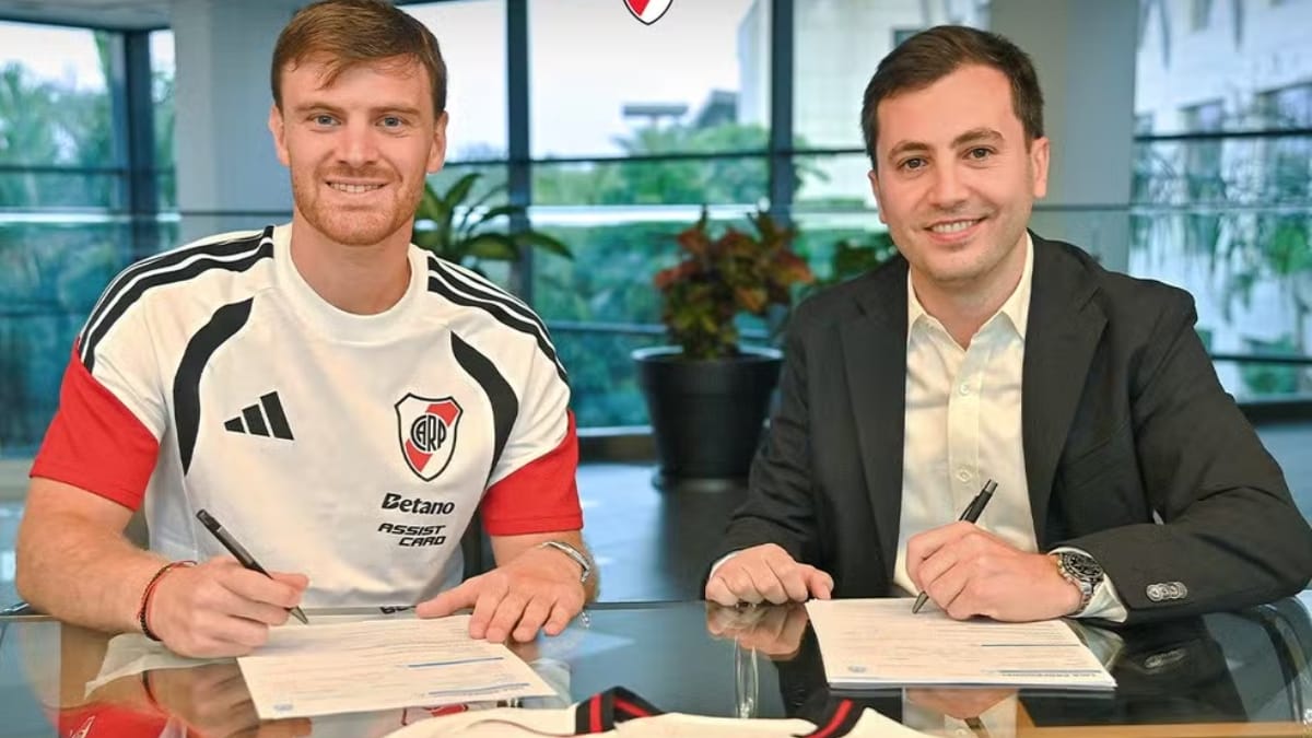 Lucas Beltrán é reforço do River Plate (Foto: Divulgação, River Plate)