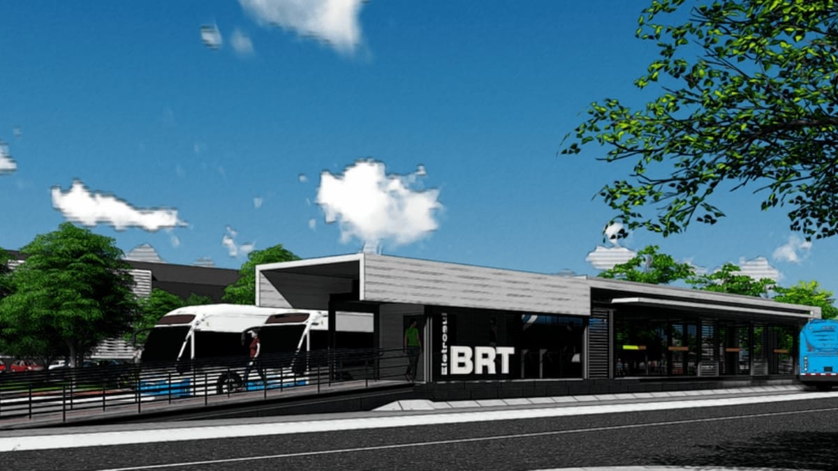 BRT em Florianópolis sai do papel (Foto: Divulgação, PMF)