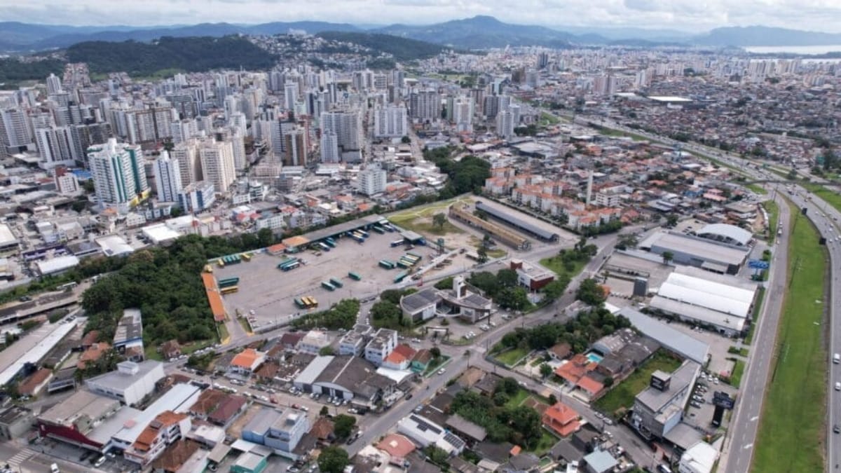 Bairro Capoeiras, com aluguel médio de R$ 42,1 m² (Foto Patrick Rodrigues, NSC)