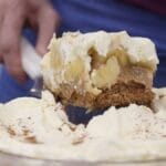 Cozinheira ensina receita simples de banoffee na travessa ótima para servir no final de semana