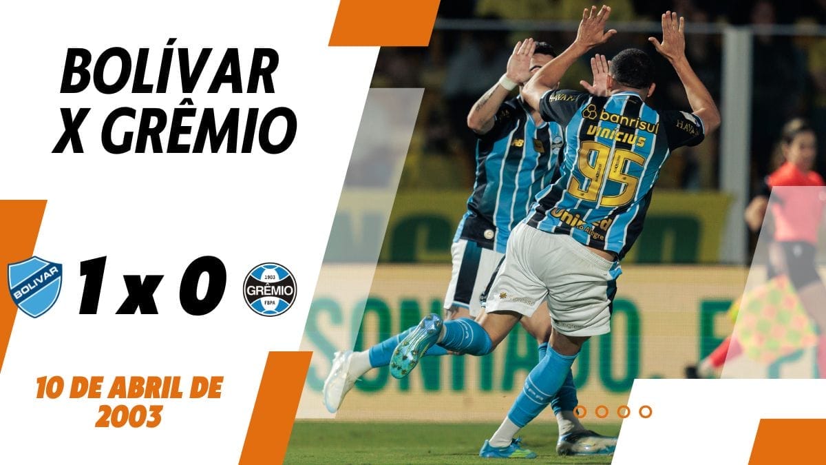 Bolívar x Grêmio - histórico