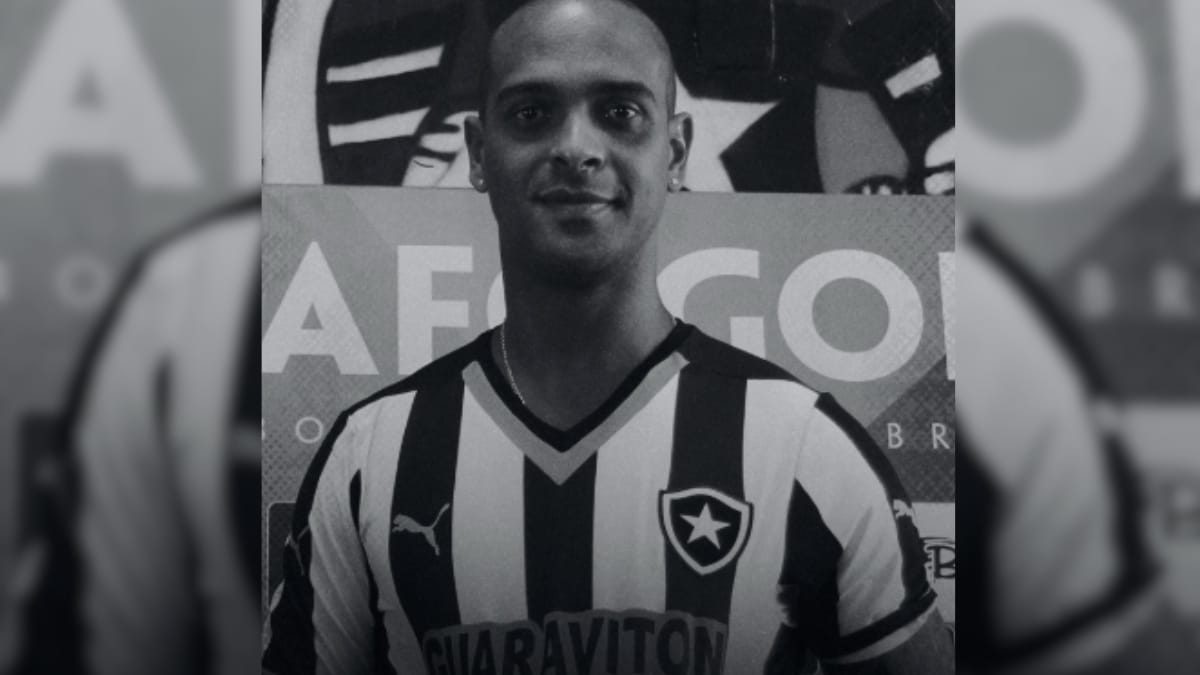 Botafogo divulgou uma nota de pesar lamentando a morte do ex-jogador (Foto Redes sociais, @botafogo, Reprodução)