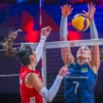 Brasil perde para a Turquia e fica com a medalha de prata da VNL feminina 2026
