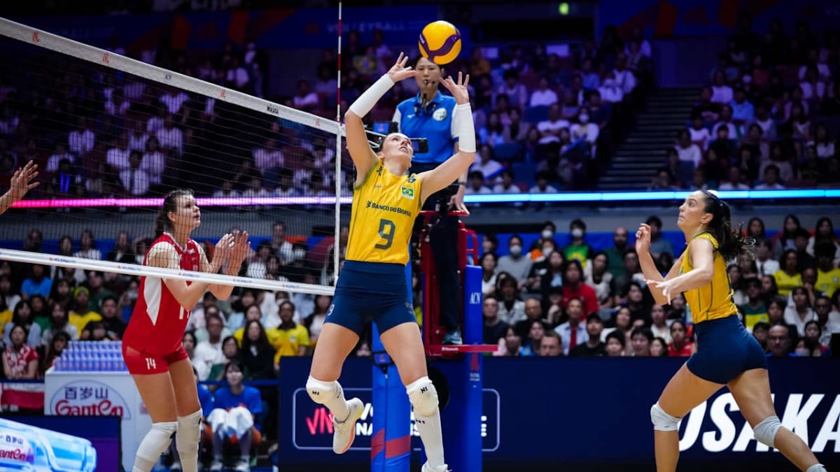 Brasil vence a Polônia