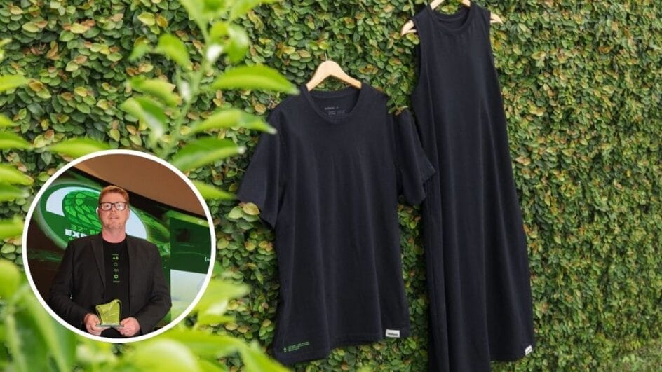 malwee prêmio camiseta que captura gás carbônico
