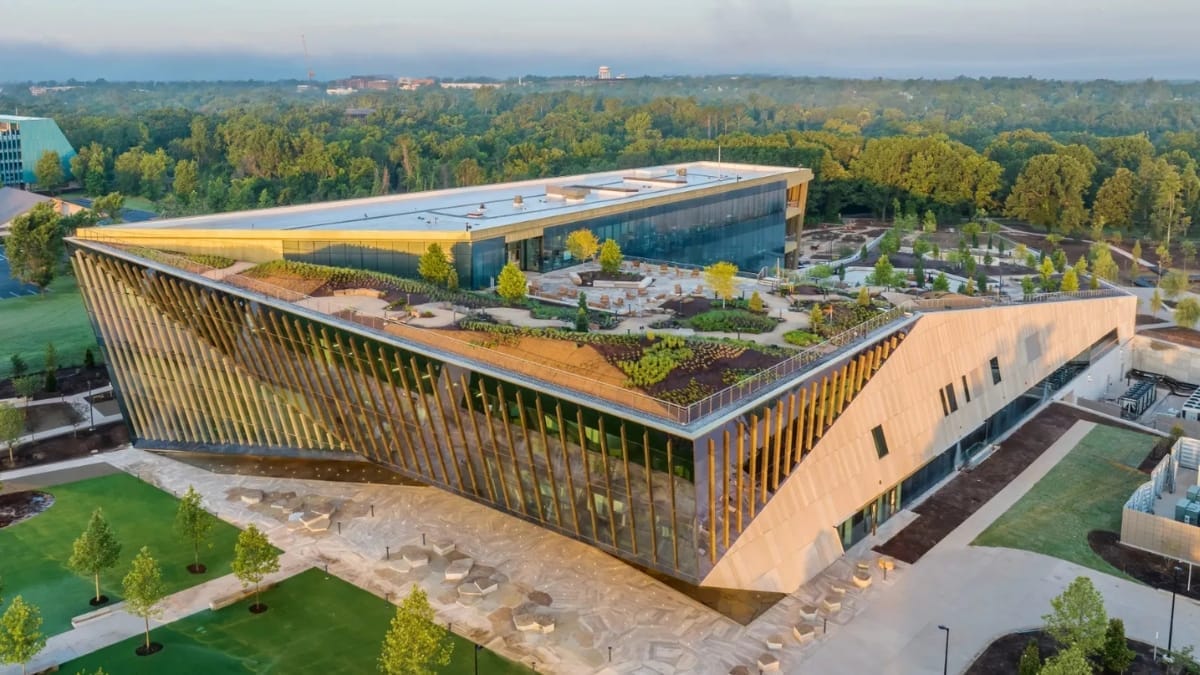 Campus da Alice L. Walton School of Medicine, no Arkansas, foi inaugurado em 2025 (Foto: Divulgação, Alice L. Walton School of Medicine)