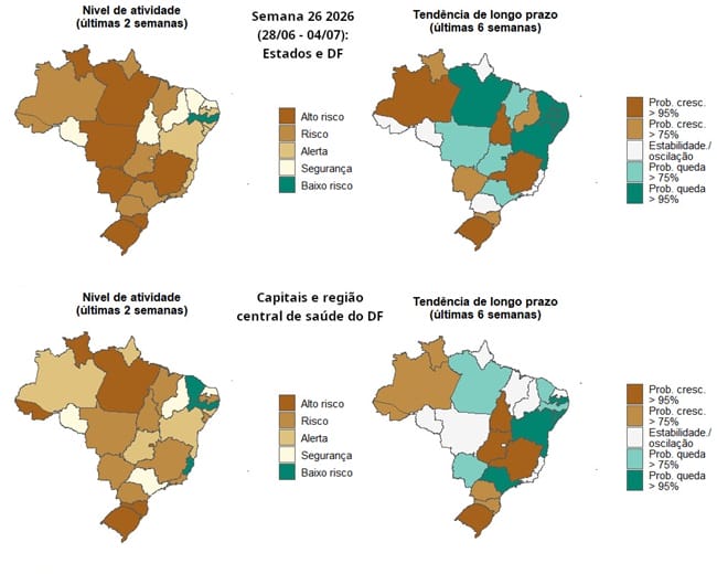 Casos de doença respiratórias graves (Foto: Divulgação, Fiocruz)