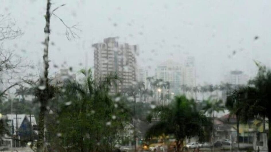 Chuva em Joinville