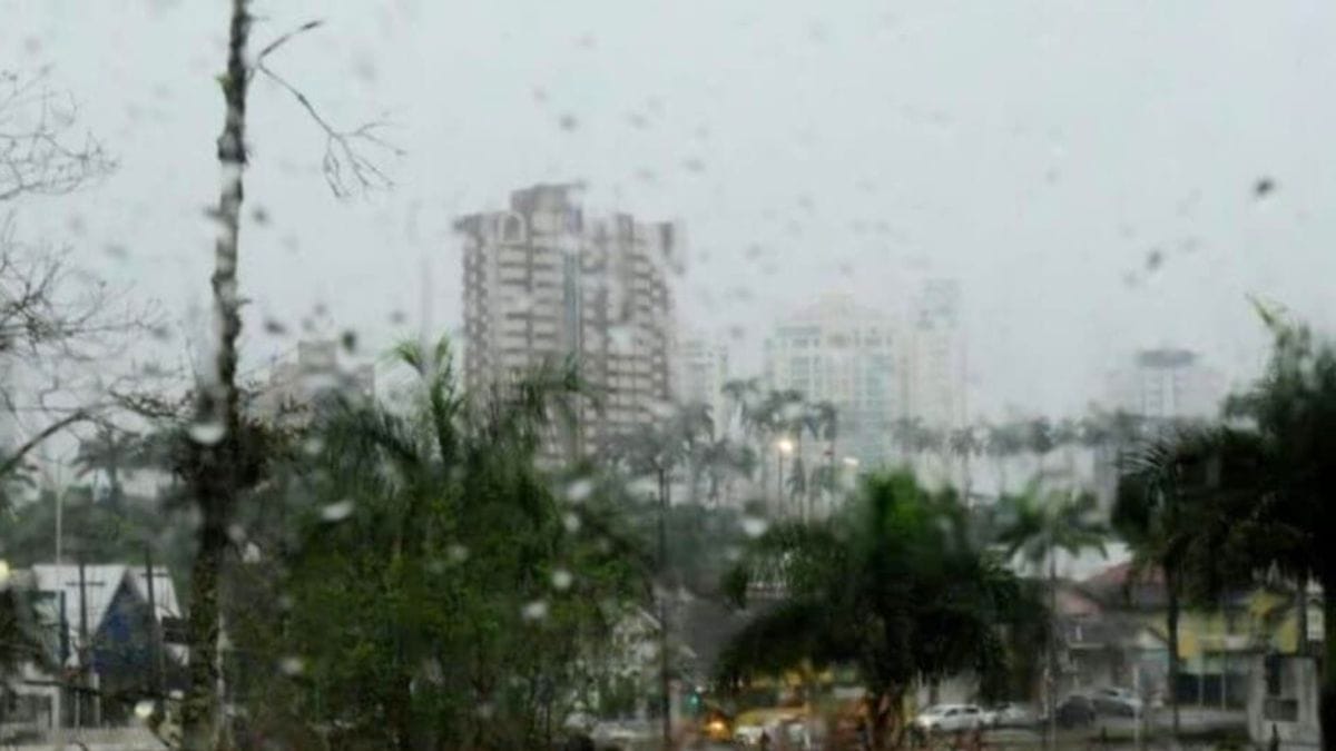 Chuva em Joinville
