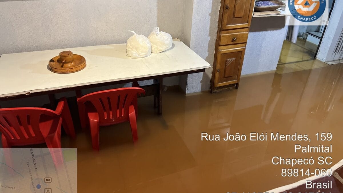 Chuvas em Chapecó