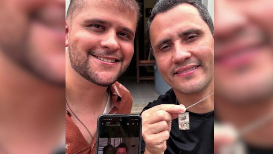 Senador Cleitinho e irmão Matheus, que morreu em decorrência de complicações de leucemia (Foto: Redes sociais, reprodução)