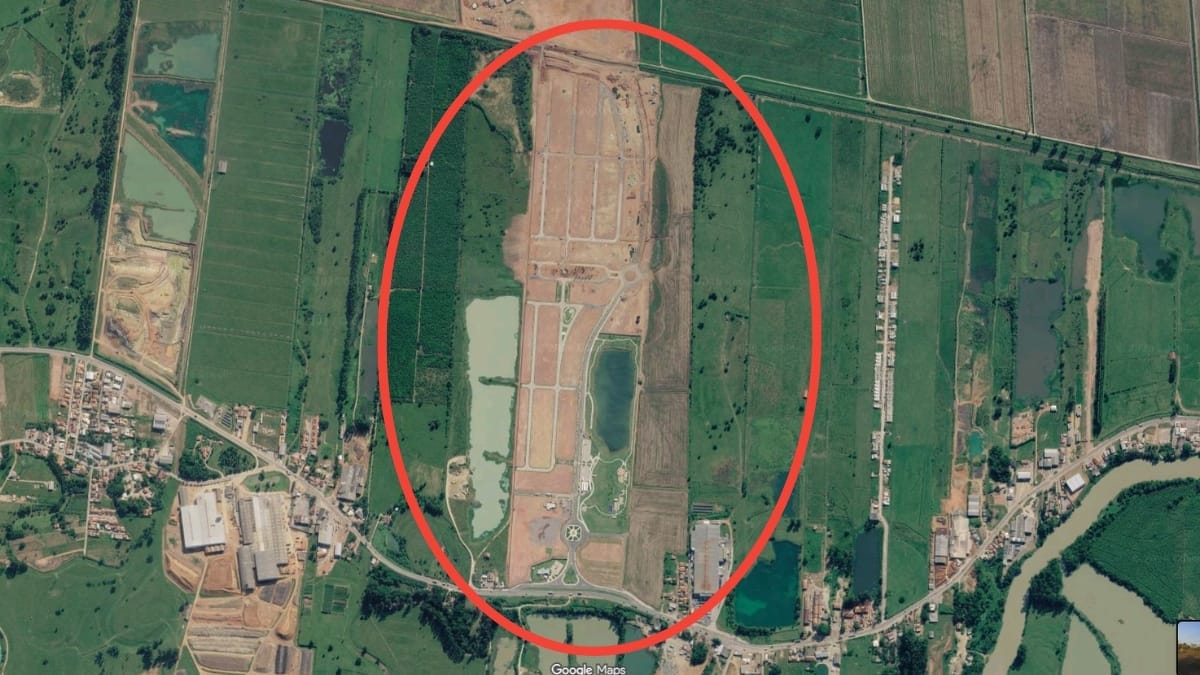 Com sat&eacute;lite, j&aacute; &eacute; poss&iacute;vel ver as mudan&ccedil;as na regi&atilde;o