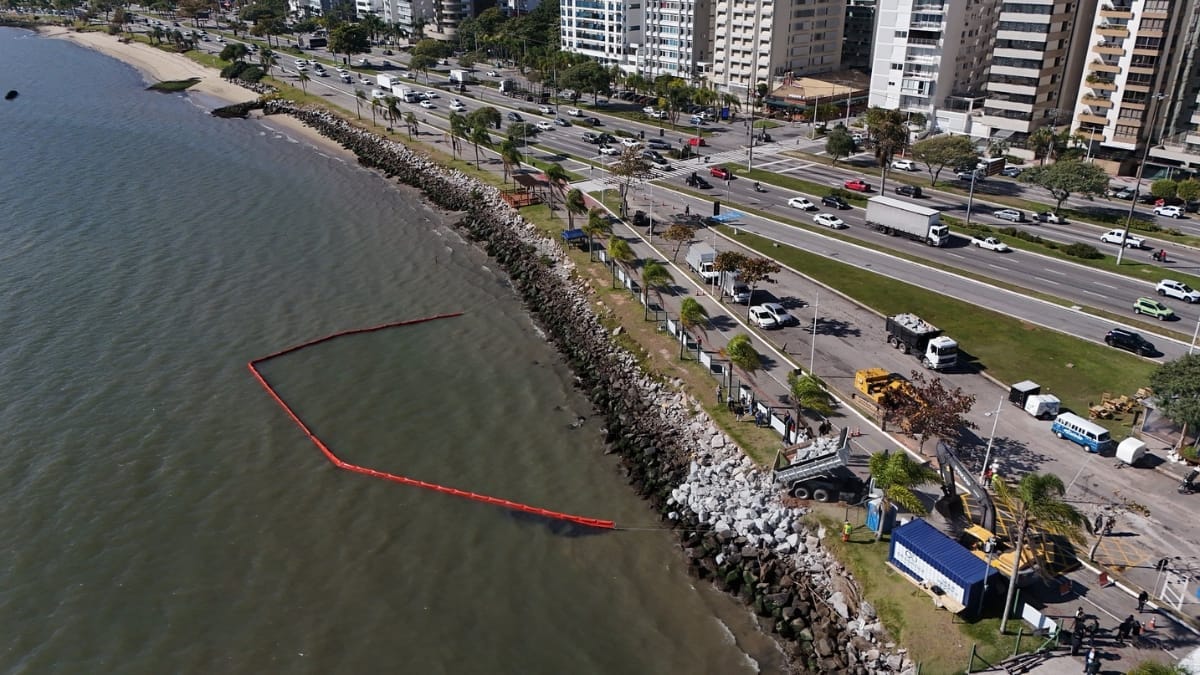 Começo da obra da Marina da Beira-Mar Norte (Foto Divulgação, PMF)