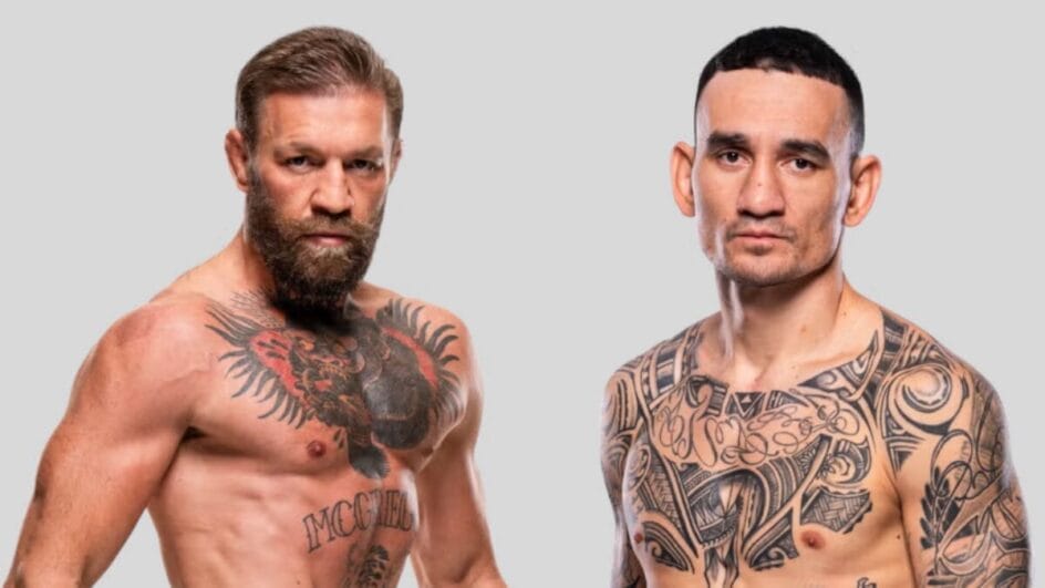 Conor McGregor x Max Holloway fazem a luta principal do UFC 329 (Foto: Divulgação, UFC)