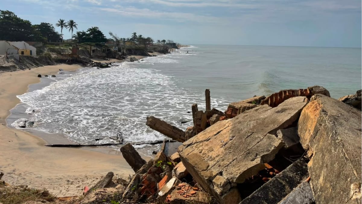 Contrato de R$ 5,6 milhões leva empresa de Florianópolis ao maior desafio de erosão costeira do país (Foto Divulgação, SEACARUSO)