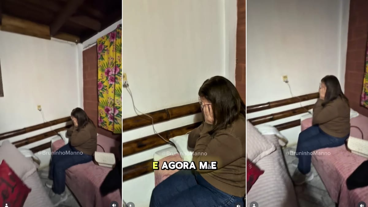 Depois de 8 horas de estrada, família descobre que as malas ficaram em Florianópolis (Foto: Redes Sociais)
