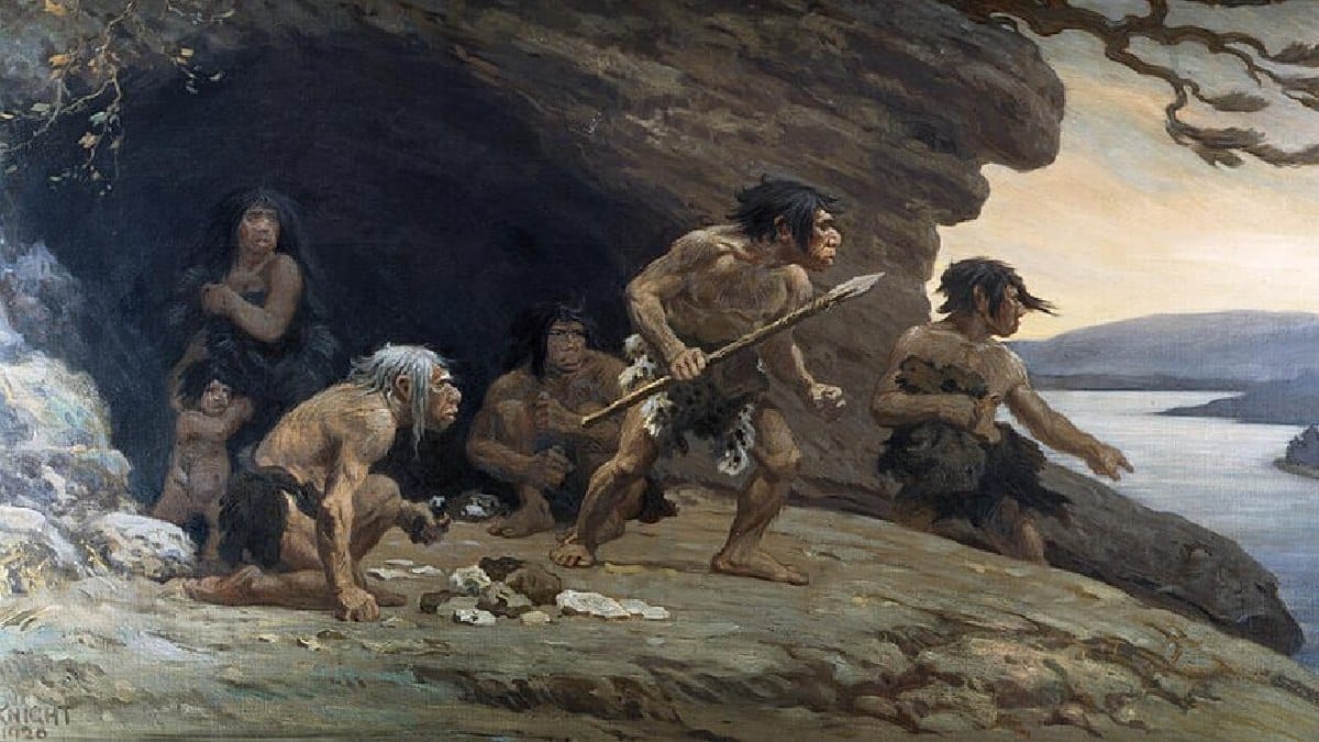 Estudo sobre o cromossomo X reacende debate sobre encontros entre hominídeos antigos (Foto: Charles Robert Knight / Wikimedia Commons)