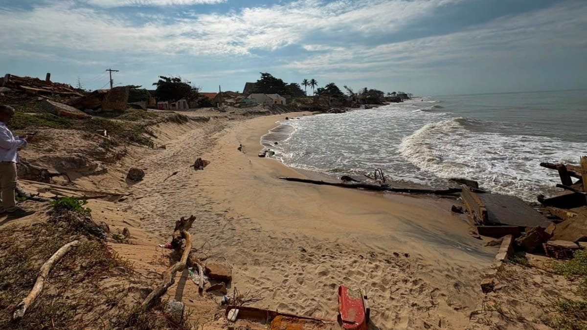 Empresa de Florianópolis assume estudo para enfrentar maior erosão costeira do Brasil (Foto Divulgação, SEACARUSO)