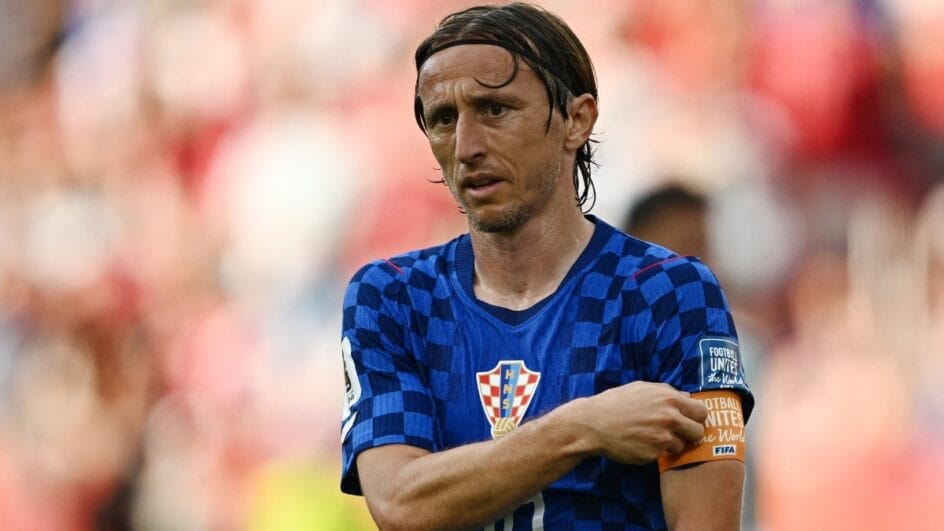 Luka Modric disputou a Copa do Mundo pela Croácia (Foto: REUTERS)